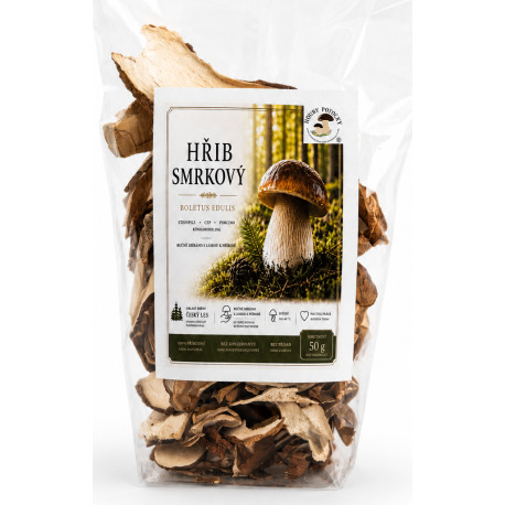Hřib smrkový sušený - 50g