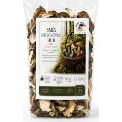 Směs hřibovitých hub - sušené 50g